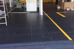 Tappeto tecnico in alluminio inserti in feltro - #1537