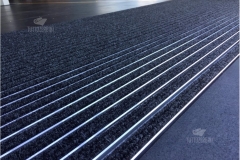 Tappeto tecnico in alluminio inserti in feltro - #1538