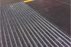 Tappeto tecnico in alluminio inserti in feltro - #1539