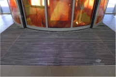 Tappeto tecnico in alluminio inserti in feltro - #1551