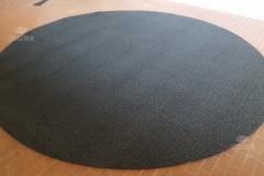 Zerbino neutro tagliato a macchina cnc in ricciolo di vinile - #1059