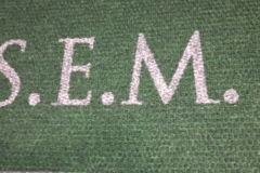 Zerbino personalizzato intarsiato a mano in chicco di riso - #1004