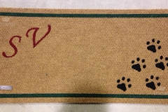 Zerbino personalizzato intarsiato a mano in chicco di riso - #1010