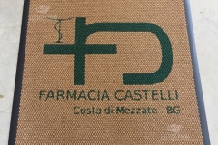 Zerbino personalizzato intarsiato a mano in chicco di riso - #1013