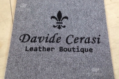 Zerbino personalizzato intarsiato a mano in chicco di riso - #1015