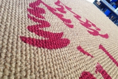 Zerbino personalizzato intarsiato a mano in chicco di riso - #1021