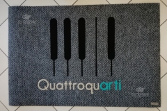 Zerbino personalizzato intarsiato a mano in chicco di riso - #1498