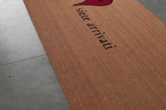 Zerbino personalizzato intarsiato a mano in cocco naturale - #1037