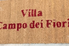 Zerbino personalizzato intarsiato a mano in cocco naturale - #1040