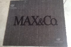 Zerbino personalizzato intarsiato a mano in cocco naturale - #1041