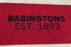 Zerbino personalizzato intarsiato a mano in cocco naturale - #1043