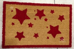 Zerbino personalizzato intarsiato a mano in cocco naturale - #1050