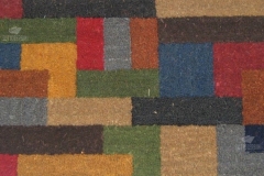 Zerbino personalizzato intarsiato a mano in cocco naturale - #1679