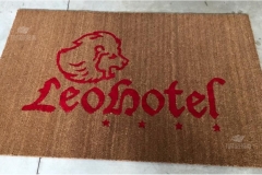 Zerbino personalizzato intarsiato a mano in cocco naturale - #1680