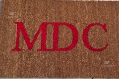 Zerbino personalizzato intarsiato a mano in cocco naturale - #1681