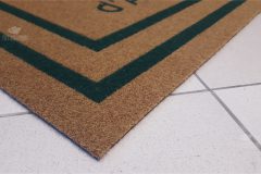 Zerbino personalizzato intarsiato a mano in cocco sintetico - #1090