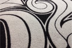 Zerbino personalizzato intarsiato a mano in cocco sintetico - #1093