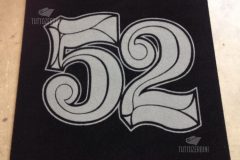 Zerbino personalizzato intarsiato a mano in cocco sintetico - #1094