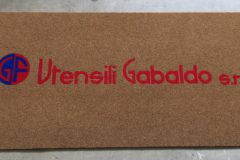 Zerbino personalizzato intarsiato a mano in cocco sintetico - #1121