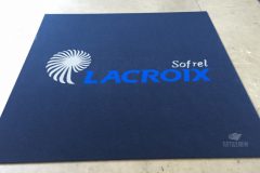 Zerbino personalizzato intarsiato a mano in cocco sintetico - #1131