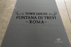 Zerbino personalizzato intarsiato a mano in cocco sintetico - #1132