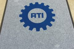 Zerbino personalizzato intarsiato a mano in cocco sintetico - #1136