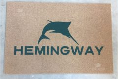 Zerbino personalizzato intarsiato a mano in cocco sintetico - #1143