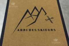 Zerbino personalizzato intarsiato a mano in cocco sintetico - #1180