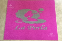 Zerbino personalizzato intarsiato a mano in cocco sintetico - #1198