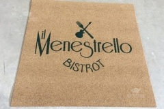 Zerbino personalizzato intarsiato a mano in cocco sintetico - #1204