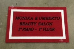 Zerbino personalizzato intarsiato a mano in cocco sintetico - #1206