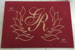 Zerbino personalizzato intarsiato a mano in cocco sintetico - #1208