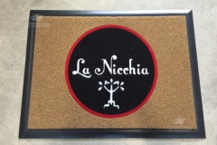 Zerbino personalizzato intarsiato a mano in cocco sintetico - #1210