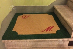 Zerbino personalizzato intarsiato a mano in cocco sintetico - #1213