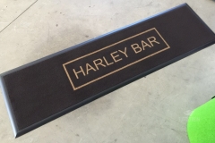 Zerbino personalizzato intarsiato a mano in cocco sintetico - #1215