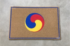 Zerbino personalizzato intarsiato a mano in cocco sintetico - #1217