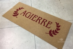 Zerbino personalizzato intarsiato a mano in cocco sintetico - #1223