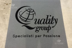 Zerbino personalizzato intarsiato a mano in cocco sintetico - #1224