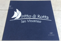 Zerbino personalizzato intarsiato a mano in cocco sintetico - #1225