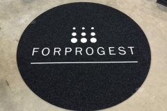 Zerbino personalizzato intarsiato a mano in cocco sintetico - #1242