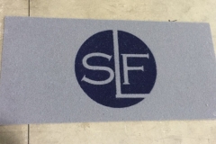 Zerbino personalizzato intarsiato a mano in cocco sintetico - #1249