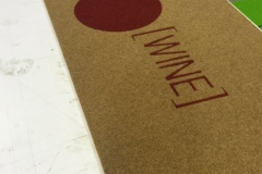 Zerbino personalizzato intarsiato a mano in cocco sintetico - #1251