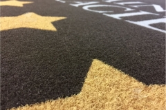 Zerbino personalizzato intarsiato a mano in cocco sintetico - #1262