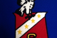 Zerbino personalizzato intarsiato a mano in cocco sintetico - #1268