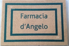 Zerbino personalizzato intarsiato a mano in cocco sintetico - #1294