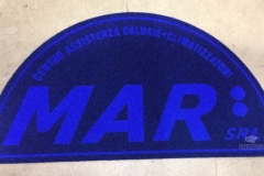 Zerbino personalizzato intarsiato a mano in cocco sintetico - #1307