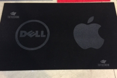 Zerbino personalizzato intarsiato a mano in cocco sintetico - #1317