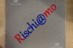 Zerbino personalizzato intarsiato a mano in cocco sintetico - #1336