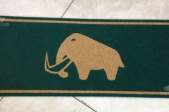 Zerbino personalizzato intarsiato a mano in cocco sintetico - #1364