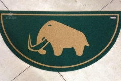 Zerbino personalizzato intarsiato a mano in cocco sintetico - #1365